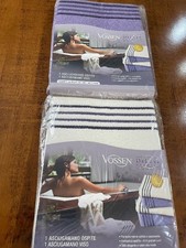 Gruppo 4 ASCIUGAMANI (2 viso + 2 ospite) SPUGNA COTONE color avorio e lavanda 