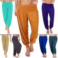 Pantaloni donna tinta unita