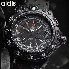 Orologio subacqueo al quarzo militare 45MM ADDIESDIVE uomo silicone impermeabile luminoso NUOVO