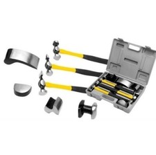 Kit carrozziere/carrozzeria 7 pz in valigetta