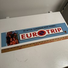 EUROTRIP (2004) Poster Cinema Mylar 5x25 Michelle Trachtenberg Matt Damon
