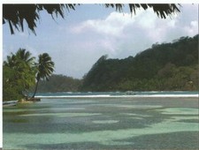 Postcard Panama Isla Grande