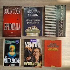 Lotto 6 libri thriller romanzi