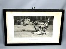 ANTICA STAMPA  ANTIQUE OLD INCISIONE Al Tempio di Bacco Turletti C.  Muzzioli G.