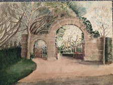 Antico quadro acquerello
