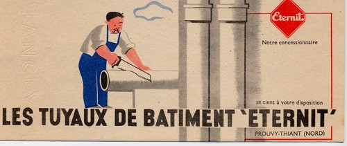 Buvard eternit prouvy thiant