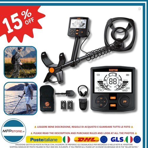 Metal detector sunpow - metal,