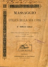 Libro antico: MASSAGGIO e