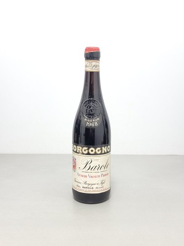 Barolo borgogno riserva 1968 - barolo,