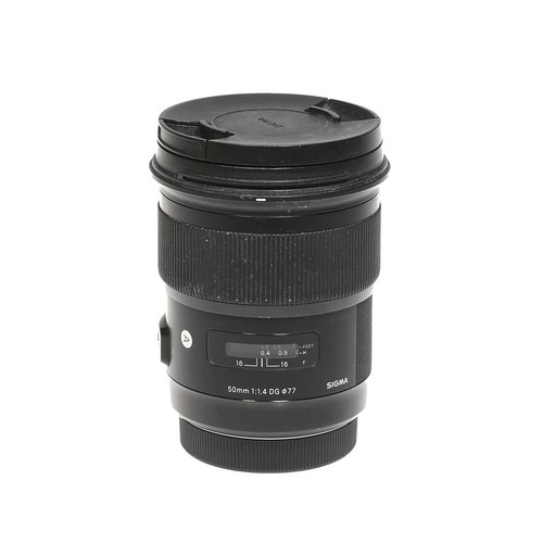 Sigma 50mm hsm art - f1.4,