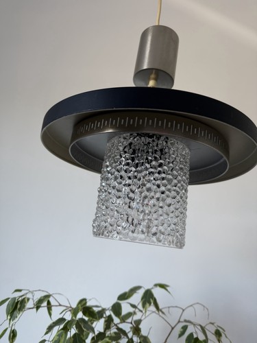 Lampada vetro metà secolo