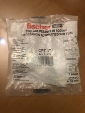 Collare Pesante In Acciaio Ad Aggancio Automatico Per Tubi 1” 1 pezzo 10mmFisher