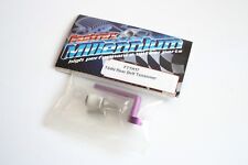 Fastrax tenditore cintura posteriore in lega viola per Thunder Tiger TS4N - FTTH17 TS-4N