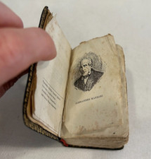 ANTICO Libro - VOLUME IN MINIATURA, I PROMESSI SPOSI, SALMIN 1902, 1097 PAGINE