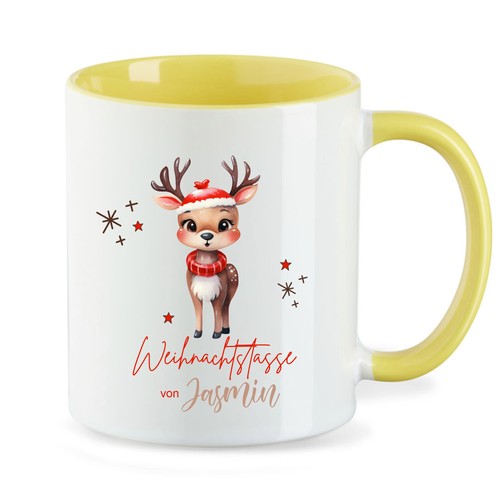 Tazza natalizia personalizzata - tazza,