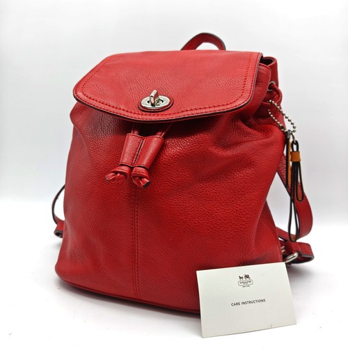 Coach mini zaino rosso - coach,