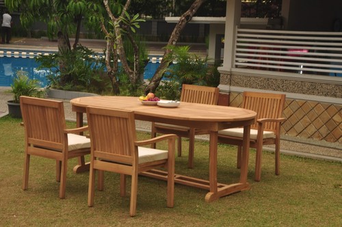 Dslv grade teak 5pz set - teak,