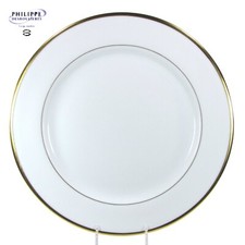 NUOVO Philippe Deshoulieres SENAT GOLD 12" piatto caricatore di servizio Limoges Francia