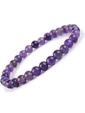 Bracciale ametista naturale 6