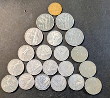 Lotto 21 monete Italia Lira