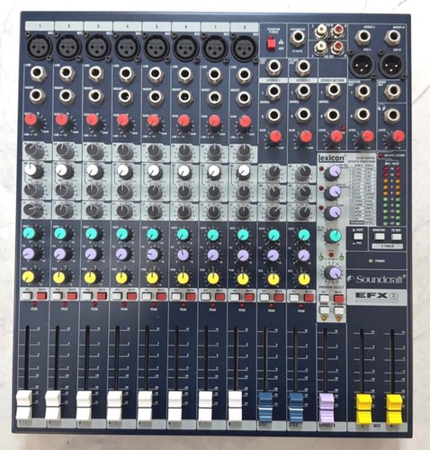 Soundcraft efx8 mix - soundcraft,