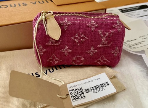 Louis vuitton trousse - vuitton, denim
