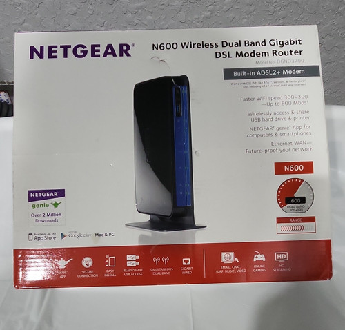 Nether dgnd3700 n600 modem - n600,