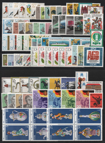 Valori anno 1979 mnh 79v - **,