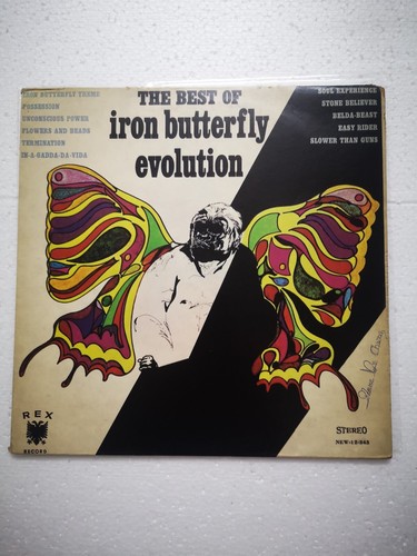 Iron butterfly evolution - iron, "