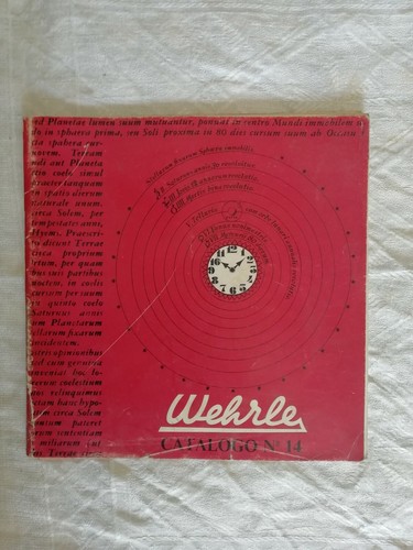 Wehrle orologi catalogo 14 - catalogo, n°