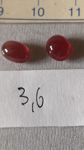 Rubini birmani cabochon - rubini,