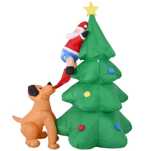 Gonfiabile albero natale - gonfiabile, di
