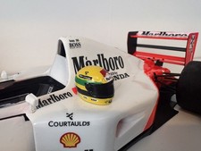 Casco Ayrton Senna scala 1/20