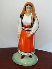 CERAMICA ARS PULCHRA COSTUME POPOLARE  LENCI ESSEVI CM 30 CALABRIA? sARDEGNA?