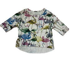 DIXIE Maglia bianca fantasia