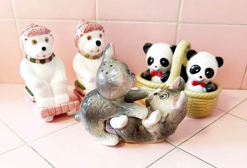 Lotto set orso sale pepe - sale,