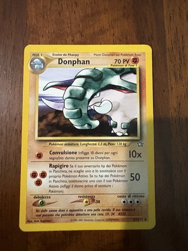 Pokemon donphan rare 21 - pokemon, 21/111