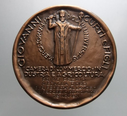 Medaglia milano 1971 ditta - medaglia,