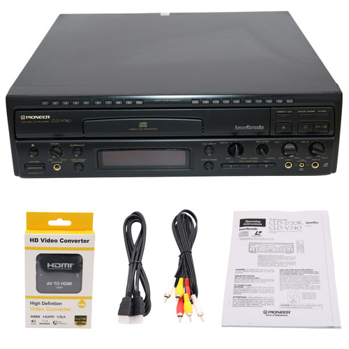 Pioneer cld v740 - laserdisc, cd
