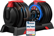 24Kg Manubri Regolabili Da 3 a