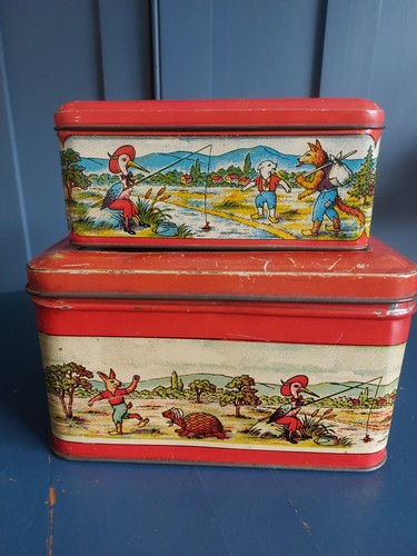 Scatole latta vintage - scatole,