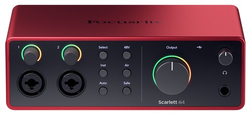 Focusrite scarlett 4i4 - 4i4, 4a