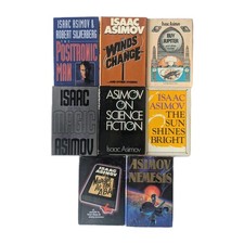 Isaac Asimov 8 BOOK LOT