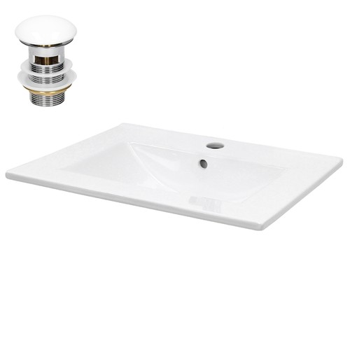Lavabo incasso ceramica - da, in