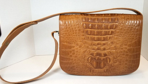 Borsa mano coccodrillo - in,