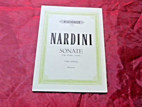 Nardini sonata dur spartiti - nardini,