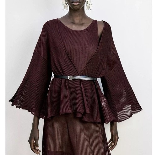 Zara cardigan top - zara, maglia