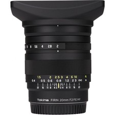 Tokina obiettivo grandangolare 20mm f/2.0 FE MF per Sony E-Mount