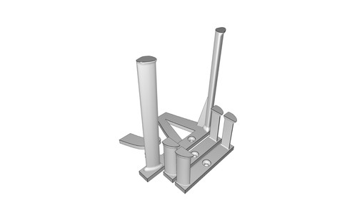 Supporto staffa parete - supporto,