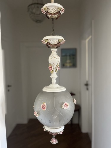 Lampadario porcellana - lampadario,